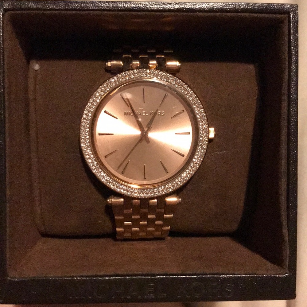 Michael Kors Rose Gold Darci Watch